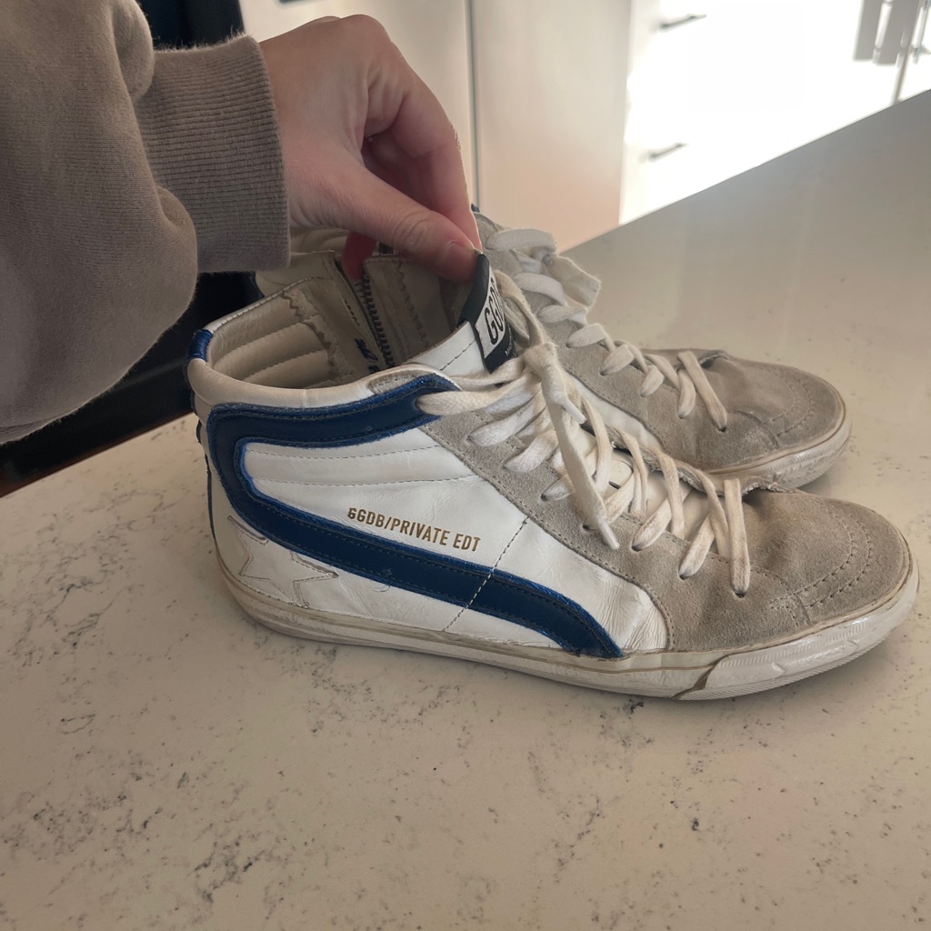 Golden Goose Deluxe Brand White Sneakers